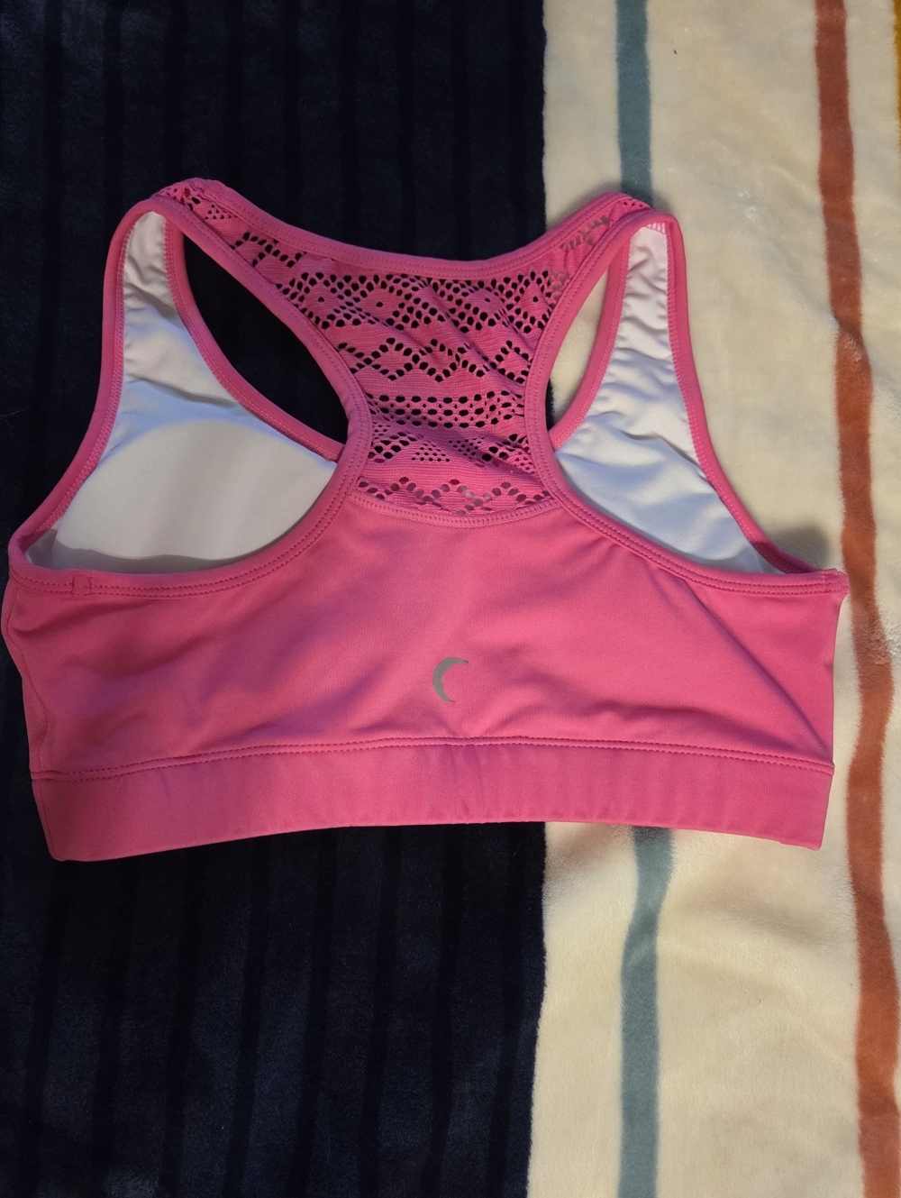 Zyia Hot Pink Bomber Bra - Picture 3 of 3